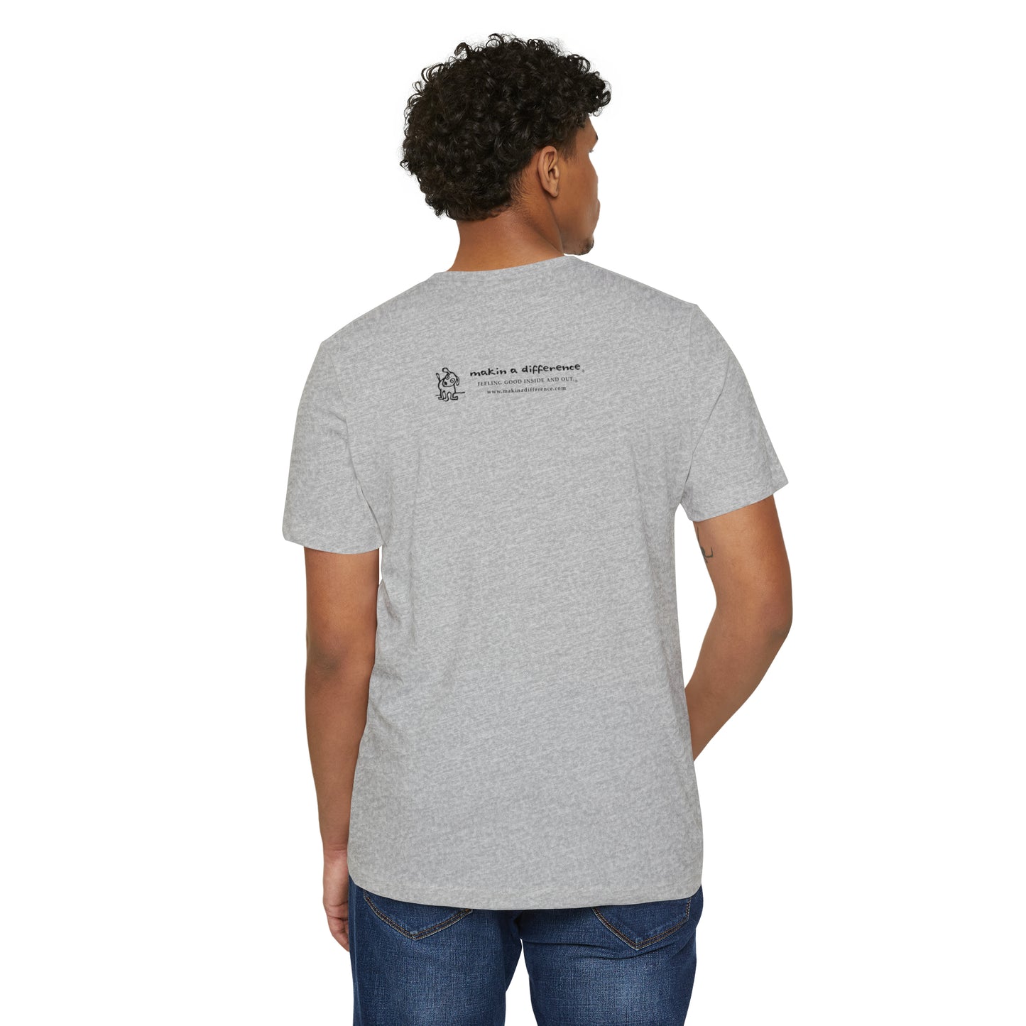 Sustainable Unisex Recycled Organic T-Shirt