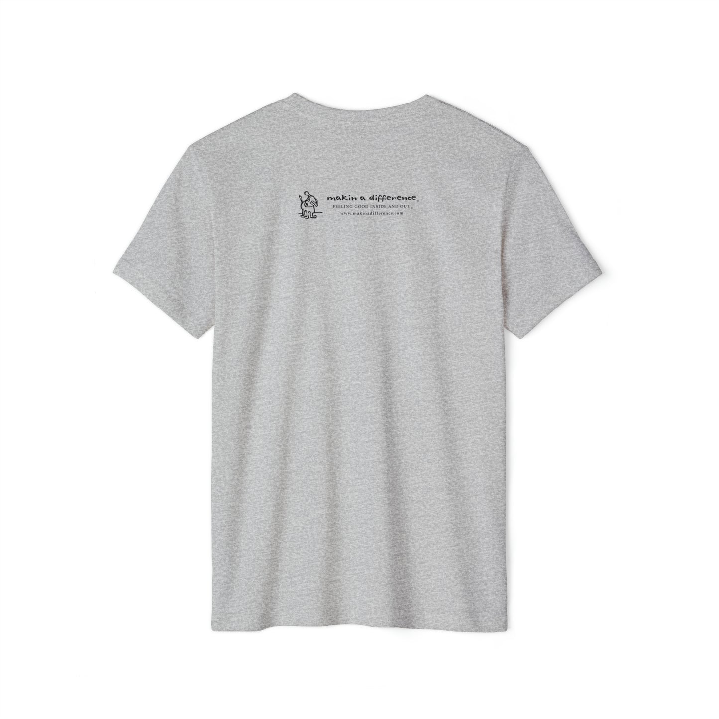 Sustainable Unisex Recycled Organic T-Shirt