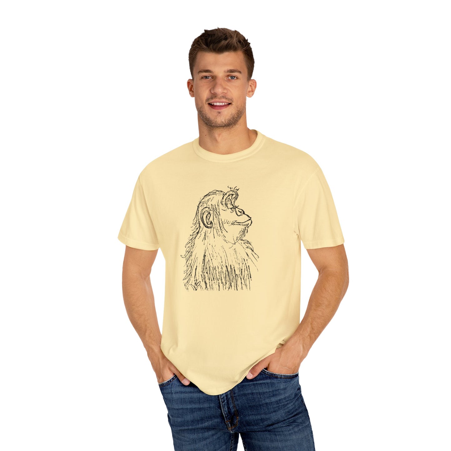 Embrace the Monkey Mind - Comfort Colors T-Shirt (LINW*)
