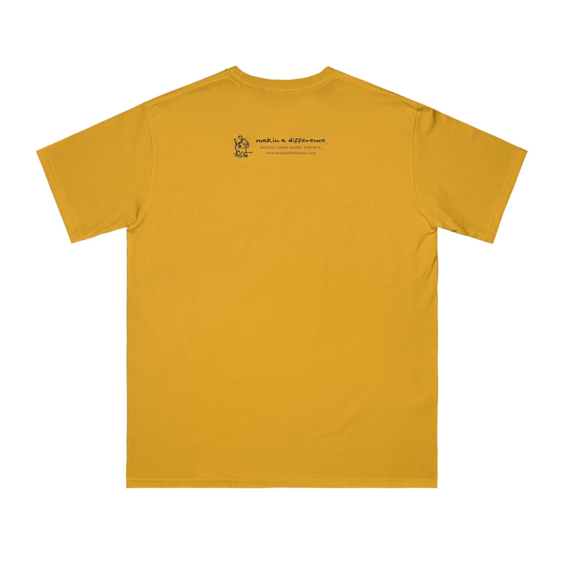 Organic Unisex Classic TShirt Yellow
