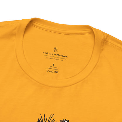 Power of Meow Unisex Short Sleeve Tee Wholesale - Ethically Manufactured. Use Wholesale Order Form for current prices.