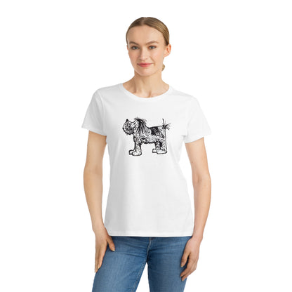 100% Organic Women's Classic T-Shirt - Humaneness Verification Dog