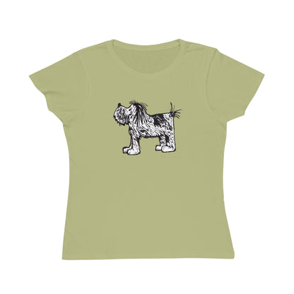 100% Organic Women's Classic T-Shirt - Humaneness Verification Dog