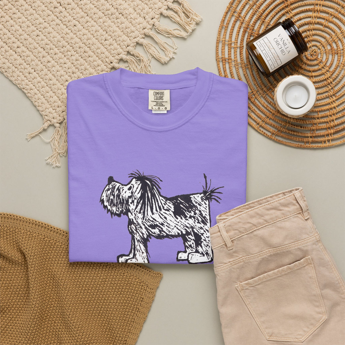 Humaneness Verification Dog - Comfort Colors T-Shirt (LINW*)