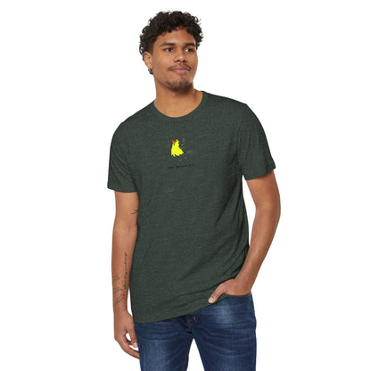 Sustainable Unisex Recycled Organic T-Shirt: No Worries Bird