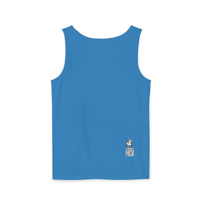 Unisex Garment-Dyed Tank Top: Where's Your Beach?