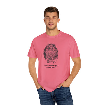 Sustainable Unisex US Cotton T-Shirt: Night Owl