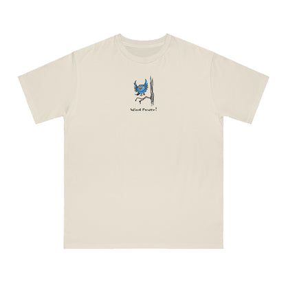 Organic Unisex Classic T-Shirt: Wind Power Bird