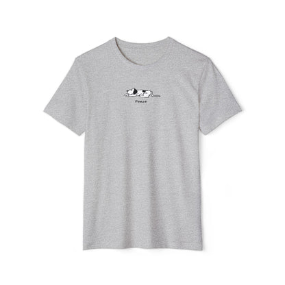 Sustainable Unisex Recycled Organic T-Shirt: Peace (Sleeping) Dog