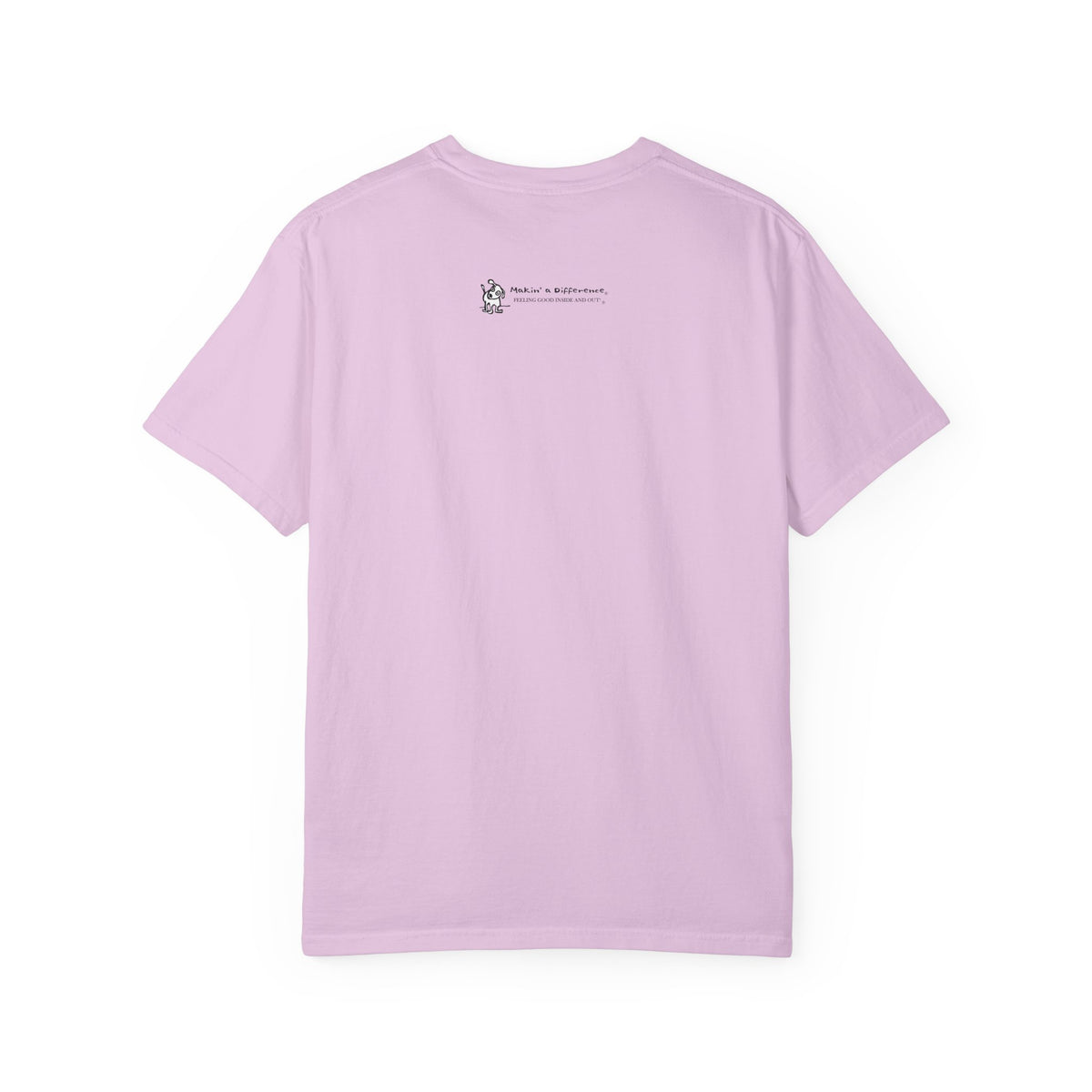 Unisex Garment Dyed T-Shirt: Humaneness Verification Dog