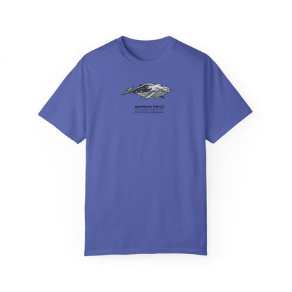 Unisex Garment Dyed Cotton T-Shirt: Humpback Whale