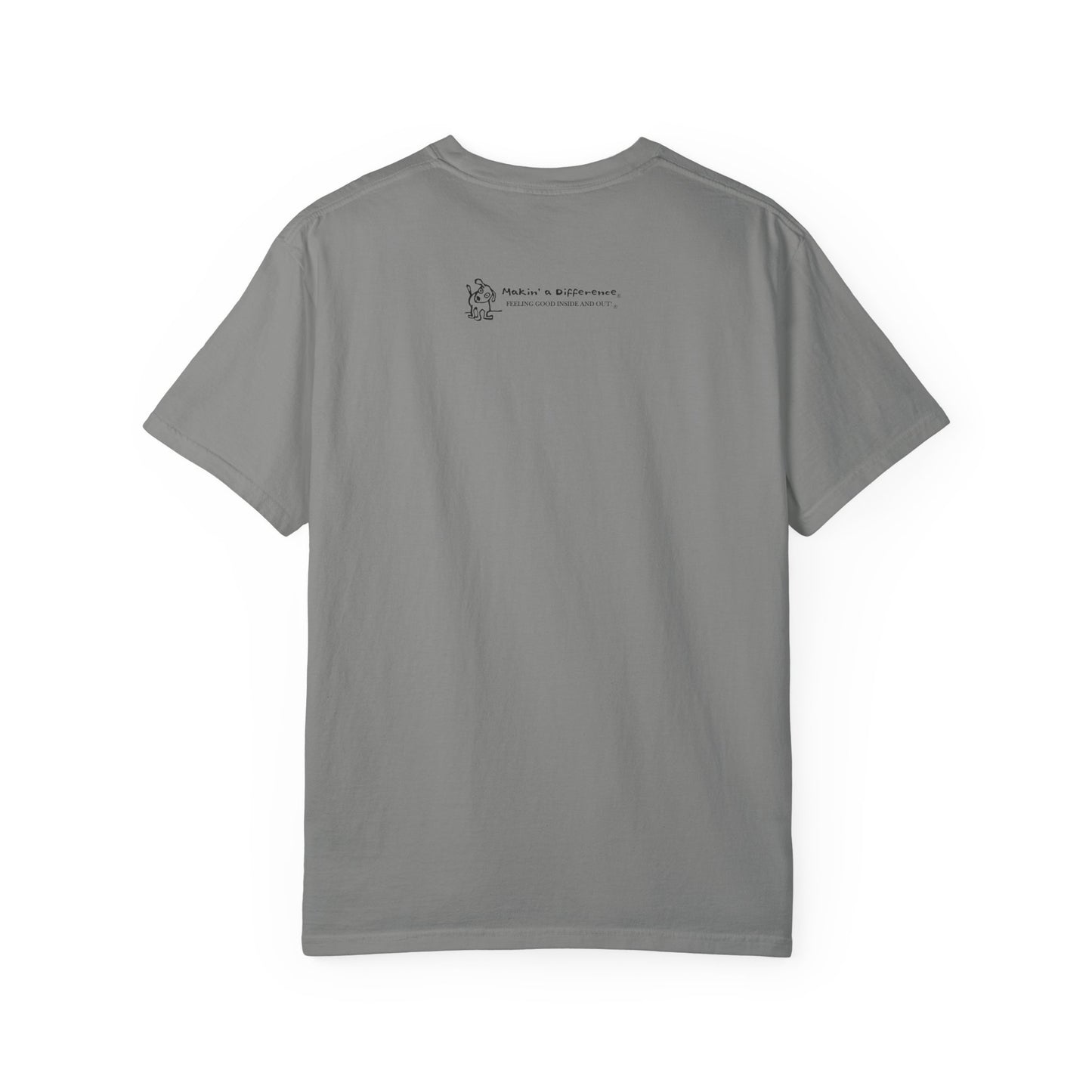 Unisex Garment-Dyed T-Shirt: Canine Society Design, Perfect for Dog Lovers