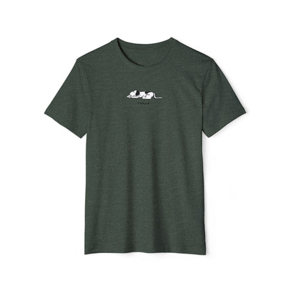 Sustainable Unisex Recycled Organic T-Shirt: Peace (Sleeping) Dog