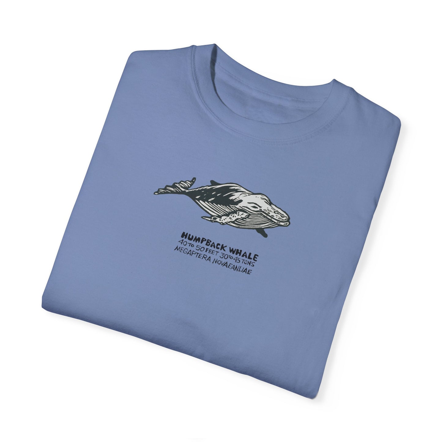 Unisex Garment Dyed Cotton T-Shirt: Humpback Whale