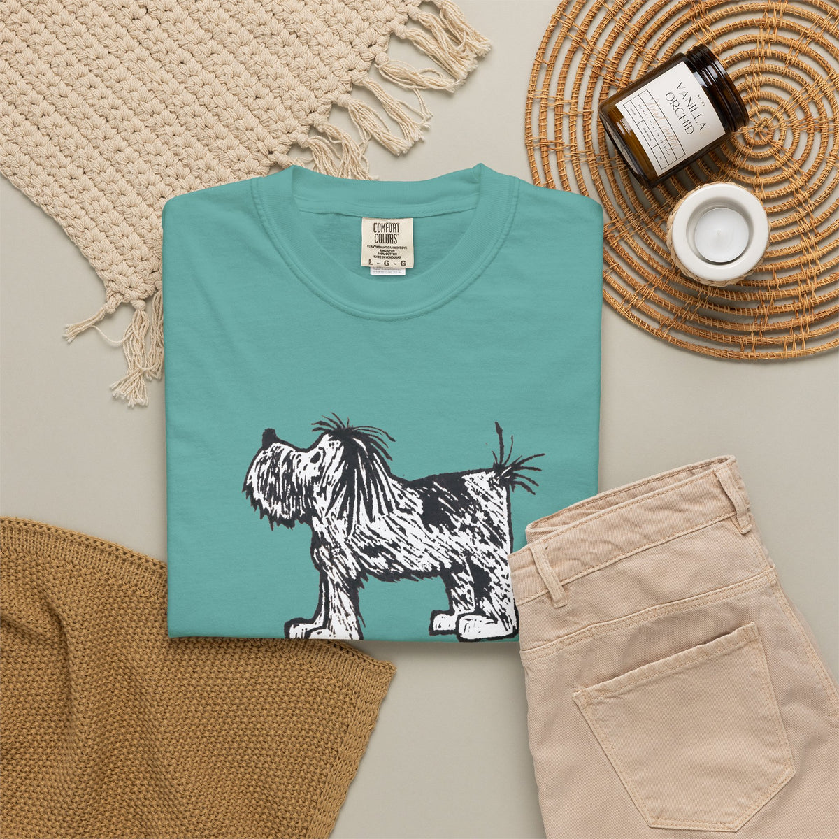 Humaneness Verification Dog - Comfort Colors T-Shirt (LINW*)