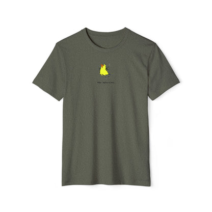 Sustainable Unisex Recycled Organic T-Shirt: No Worries Bird