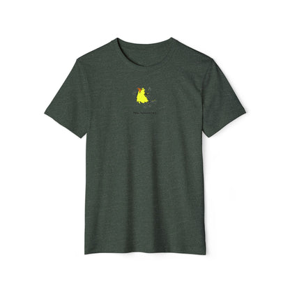 Sustainable Unisex Recycled Organic T-Shirt: No Worries Bird