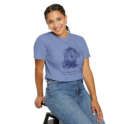 Unisex Garment-Dyed T-Shirt: Canine Society Design, Perfect for Dog Lovers