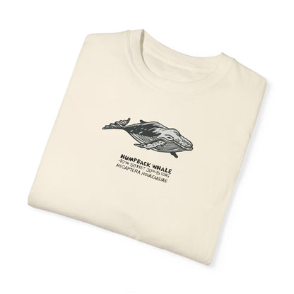Unisex Garment Dyed Cotton T-Shirt: Humpback Whale