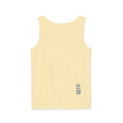 Unisex Garment-Dyed Tank Top: Where's Your Beach?