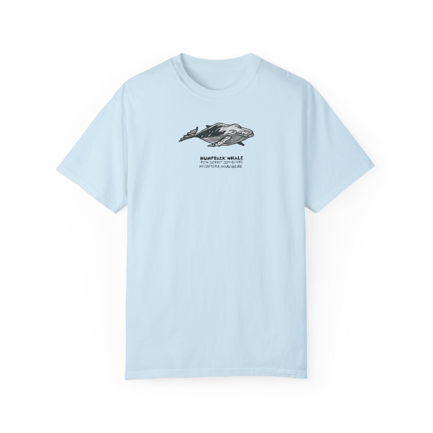 Unisex Garment Dyed Cotton T-Shirt: Humpback Whale