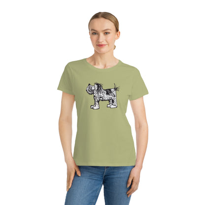 100% Organic Women's Classic T-Shirt - Humaneness Verification Dog
