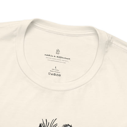 Power of Meow Unisex Short Sleeve Tee Wholesale - Ethically Manufactured. Use Wholesale Order Form for current prices.