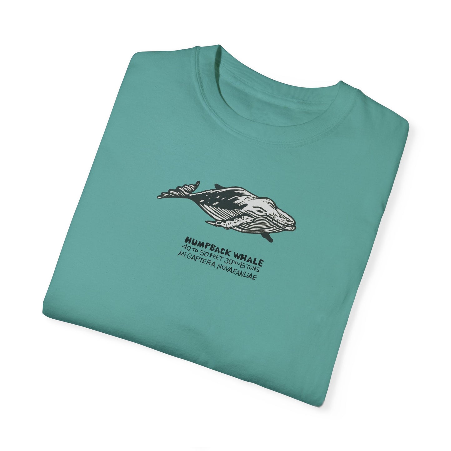 Unisex Garment Dyed Cotton T-Shirt: Humpback Whale
