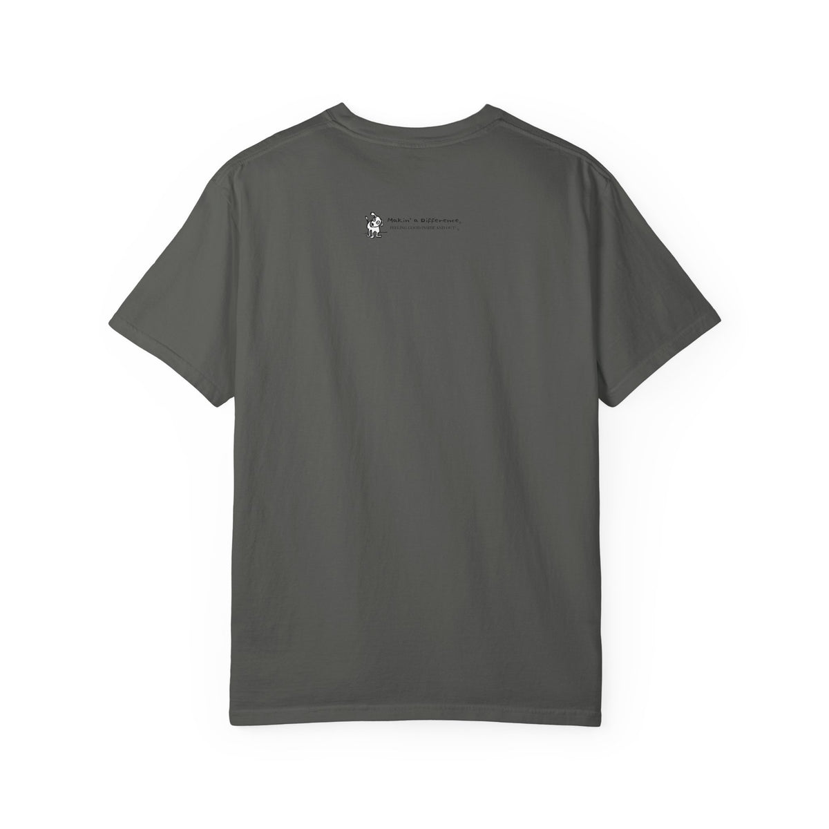 Unisex Garment Dyed T-Shirt: Humaneness Verification Dog