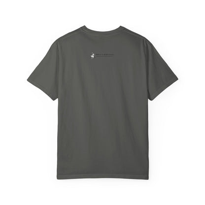 Unisex Garment Dyed T-Shirt: Humaneness Verification Dog