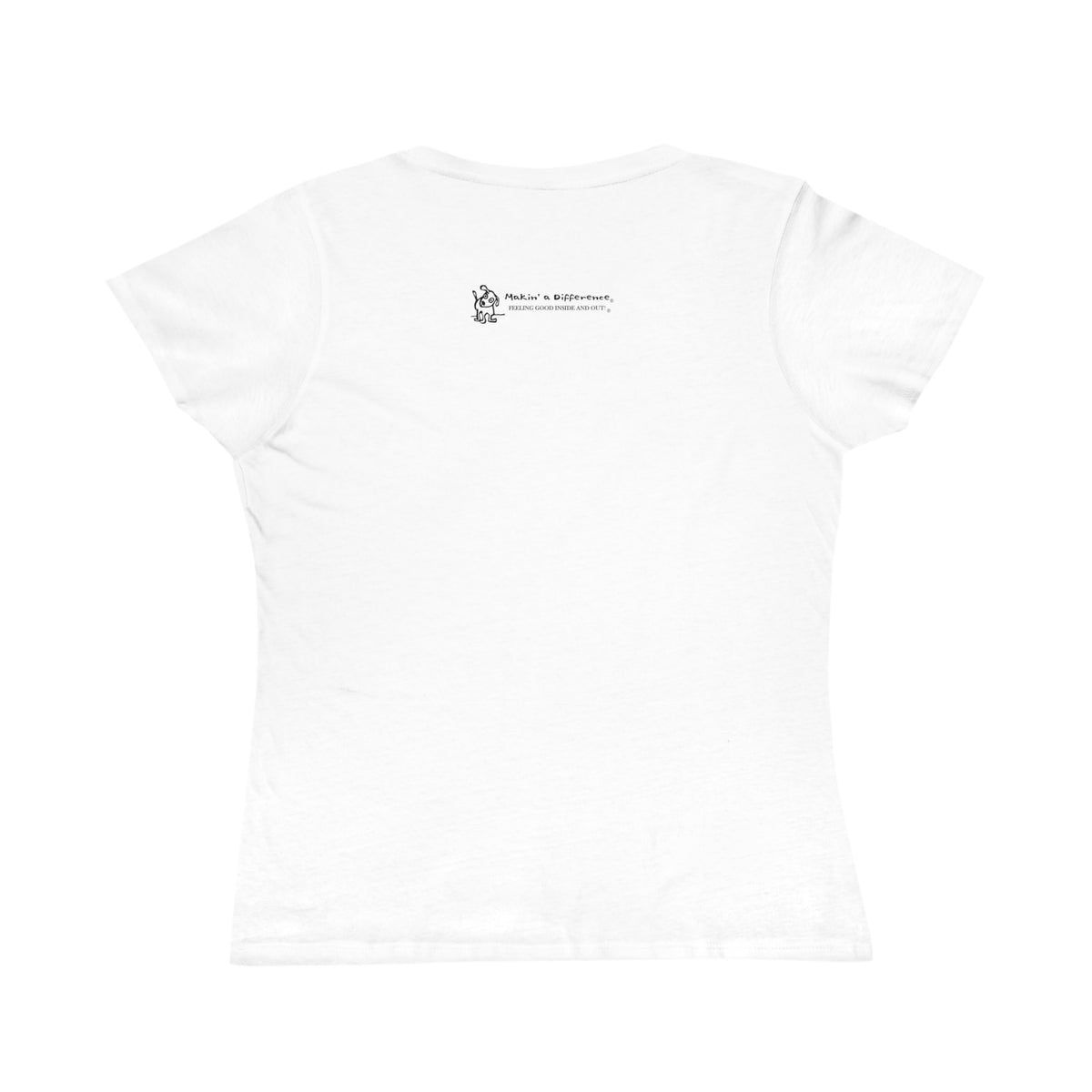 100% Organic Women's Classic T-Shirt - Humaneness Verification Dog